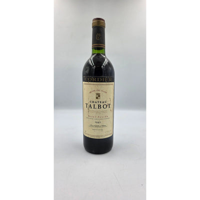Chateau Talbot 1982, 4ème Cru Classé, St Julien, 1x750ml