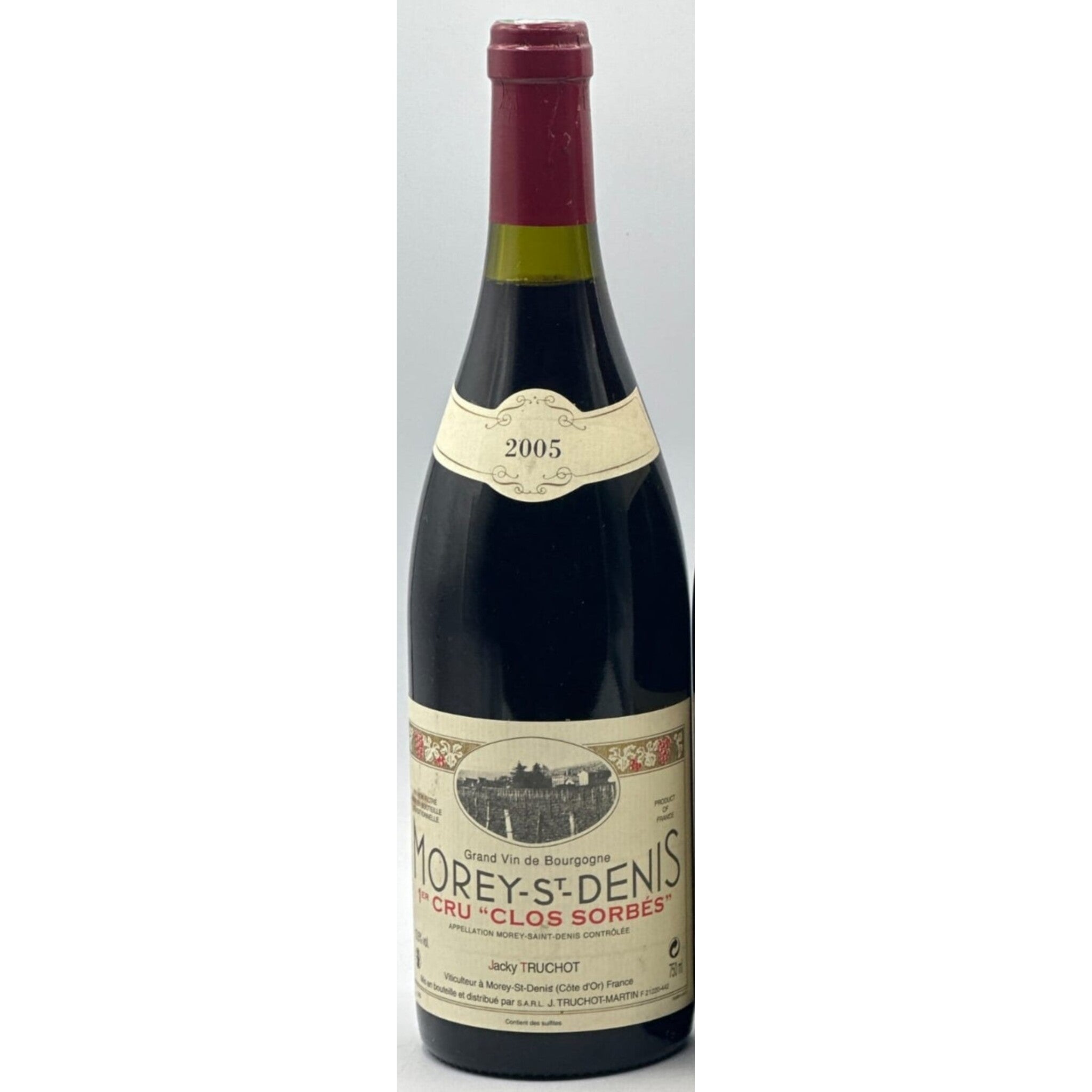 Morey-St-Denis 1er Cru Clos Sorbes 2005, Jacky Truchot, 1x750ml